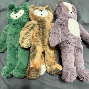 Plush Animal Friends Set - Slumberkins Fox and some other animal